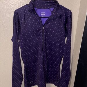 Nike Pro Purple Athletic Pullover